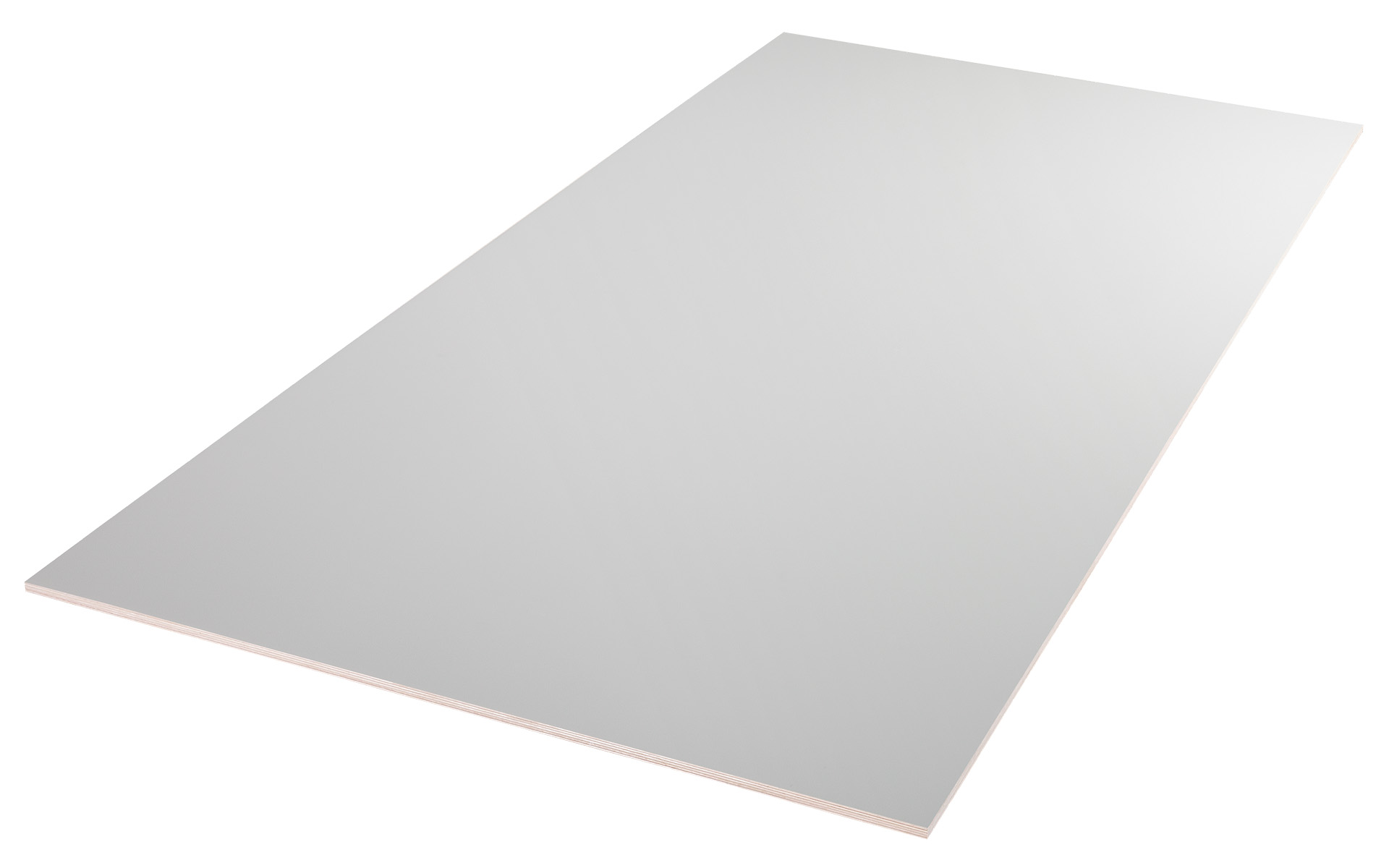 Queenply Multiplex hellgrau ganze Platte ohne Hintergrund