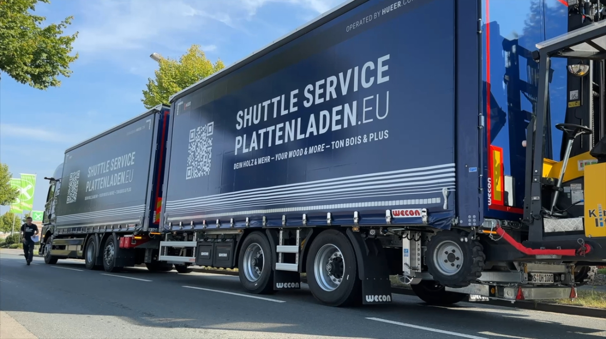 Plattenladen-Shuttle