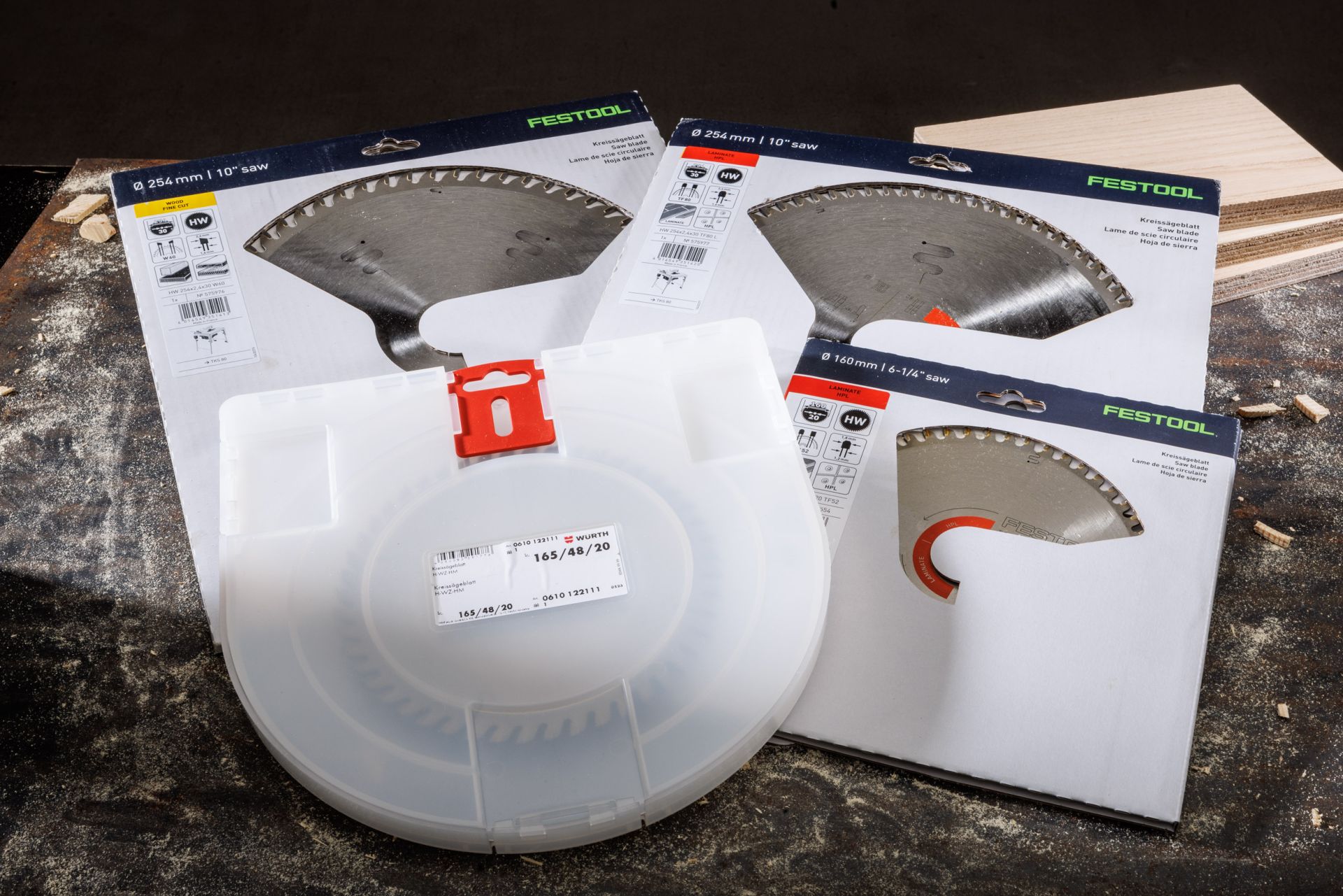 KREATOR Kreissägeblatt 254 Mm, 40 Zähne, Für Holz - Inkl. Reduzierringe Für 16, 20 & 25,4 Mm Aufnahme